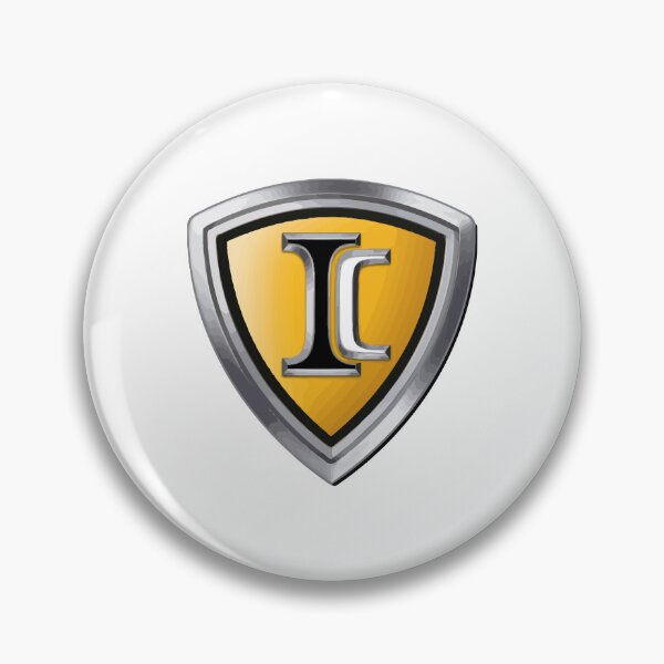 Item preview, IC Bus Shield Logo Yellow Silver Automotive Badge designed and sold by urchovugustima.