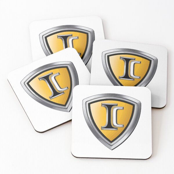 Item preview, IC Bus Shield Logo Yellow Silver Automotive Badge designed and sold by urchovugustima.