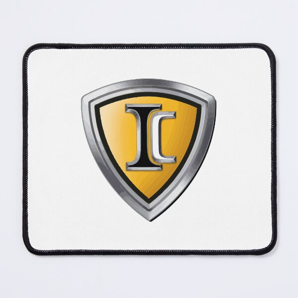 Item preview, IC Bus Shield Logo Yellow Silver Automotive Badge designed and sold by urchovugustima.