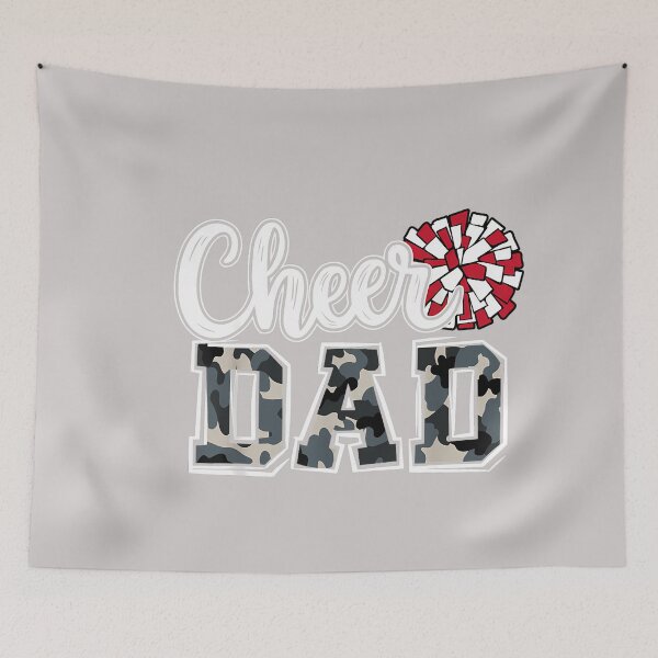 Item preview, Cheer Dad Father's Day Camo Funny Cheerleading Matching designed and sold by MabelWells.