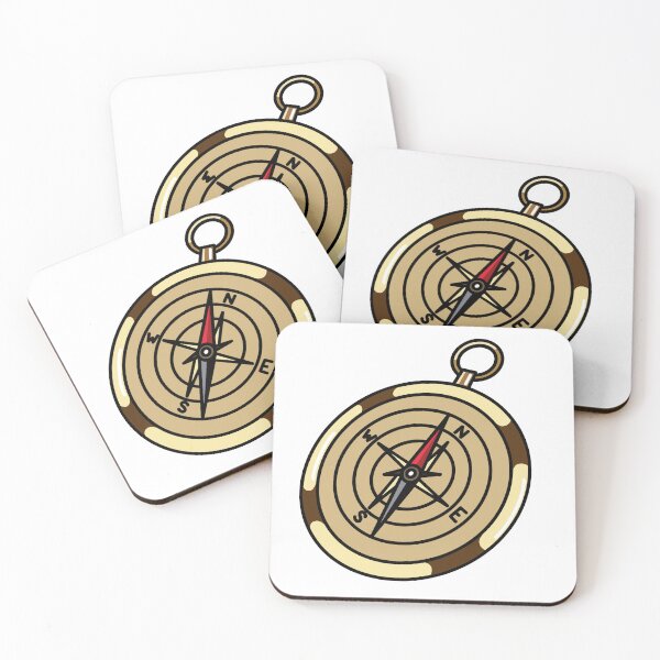Item preview, Compass Sticker | Postcards from Abroad Collection  designed and sold by PinkPeelUK.