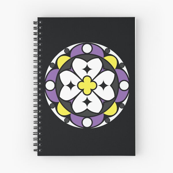Item preview, Nonbinary Stained Glass designed and sold by Vicryptic.
