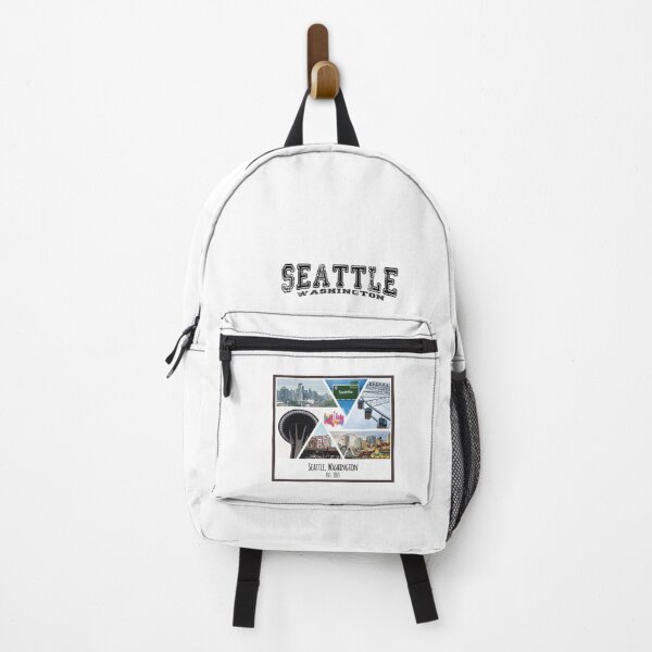 Item preview, Seattle Washington collage of images designed and sold by SmyrnaBuffalo.