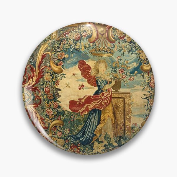 Item preview, Seasons and Elements: Spring Embroidery c 1683 designed and sold by AnimaliaStar.