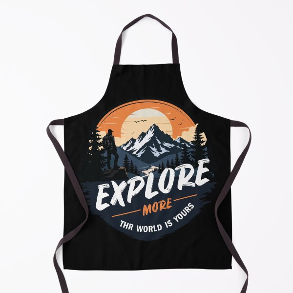 Item preview, Explore More Adventure Mountain Vintage T-Shirt Design designed and sold by projetoo.
