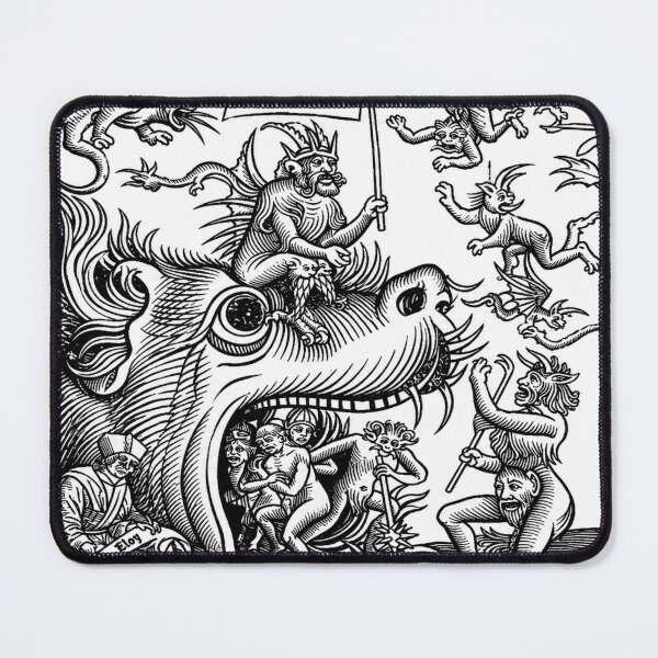 Item preview, Gothic Medieval Woodcut Illustration for Dark Academia Collect designed and sold by RickE.