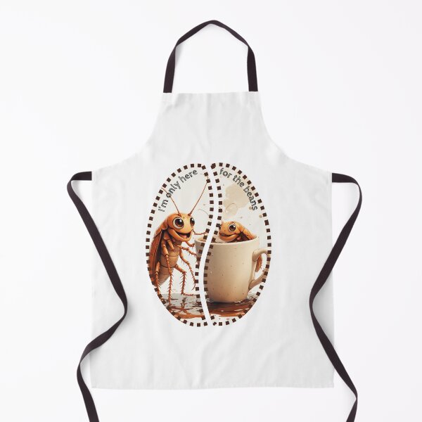 Item preview, I'm Only Here For The Beans Funny Roach Coffee designed and sold by dcohea.
