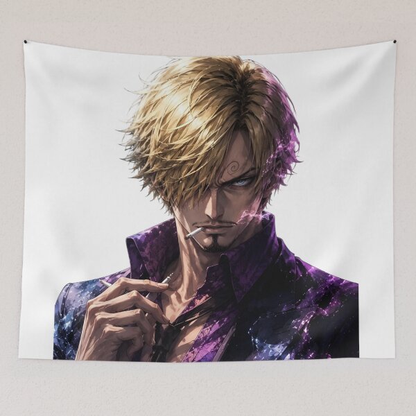Item preview, Sanji Cosmic Aura Anime Art | One Piece Black Suit Galaxy designed and sold by Dyan4.