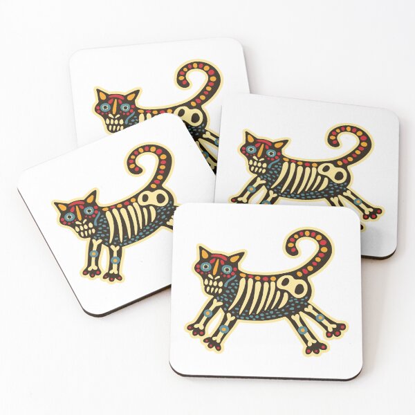 Item preview, Day of the Dead Cat designed and sold by the-craft-shop.