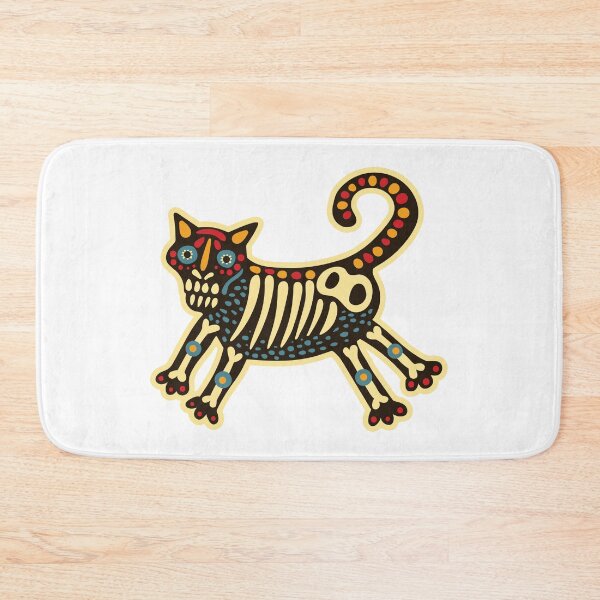 Item preview, Day of the Dead Cat designed and sold by the-craft-shop.