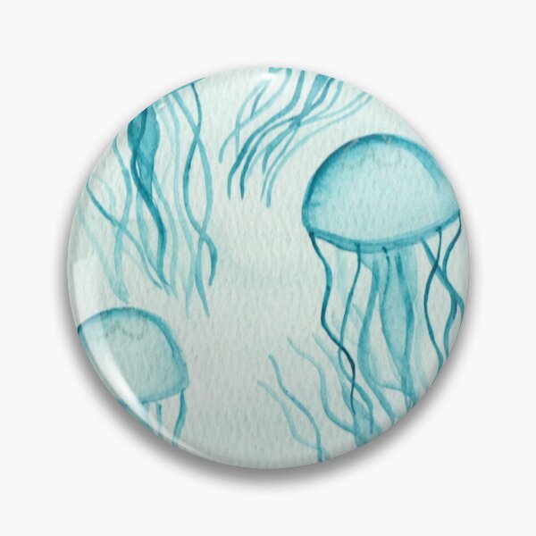 Item preview, Watercolor Jellyfish designed and sold by drunkpanda72.