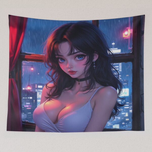 Item preview, Anime Emily in the City | Waifu Pretty Girl Portrait designed and sold by KasaHunterHarem.