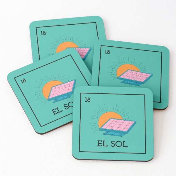 Item preview, El Sol Loteria Card designed and sold by Volt Junkies.