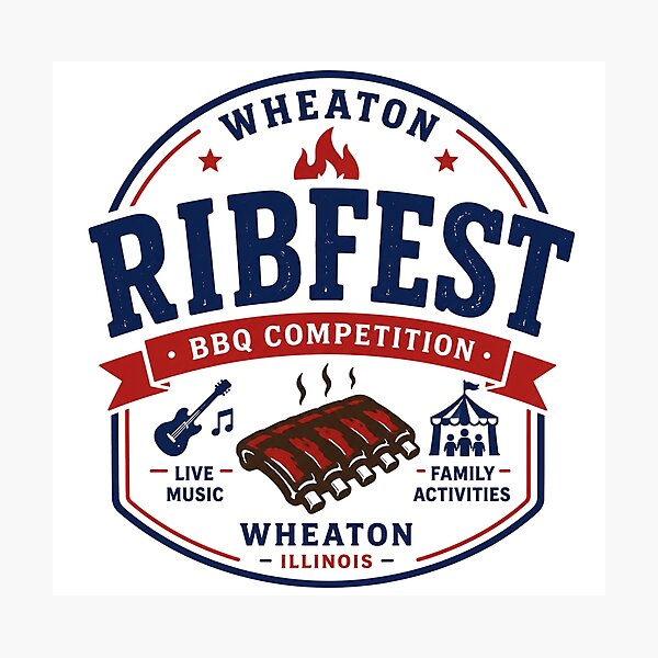 Item preview, Wheaton Ribfest BBQ Competition – Illinois Flavor designed and sold by Combat Skies.