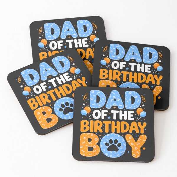 Item preview, Dad of The Birthday Boy Dog Paw Family Matching Bday Party designed and sold by CriseldaBruning.