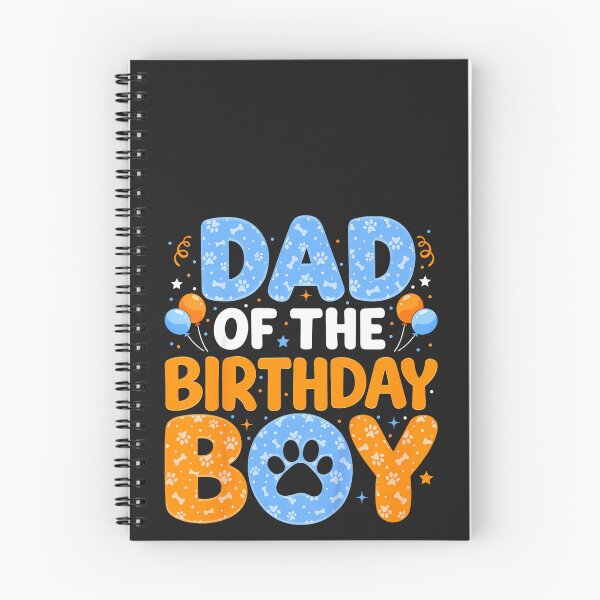 Item preview, Dad of The Birthday Boy Dog Paw Family Matching Bday Party designed and sold by CriseldaBruning.