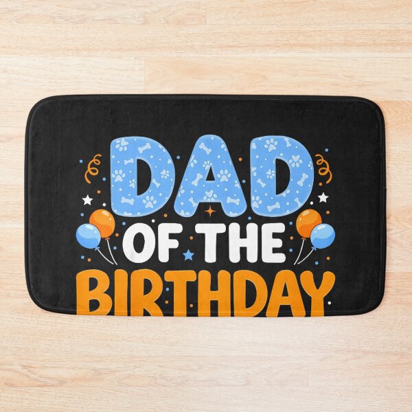 Item preview, Dad of The Birthday Boy Dog Paw Family Matching Bday Party designed and sold by CriseldaBruning.