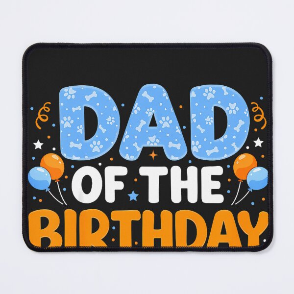 Item preview, Dad of The Birthday Boy Dog Paw Family Matching Bday Party designed and sold by CriseldaBruning.