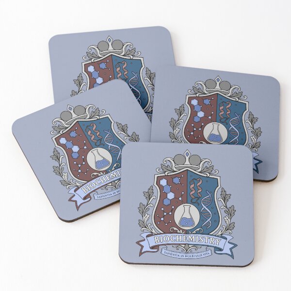 Item preview, Biochemistry Crest - Science Coat of Arms designed and sold by MicroMarket.