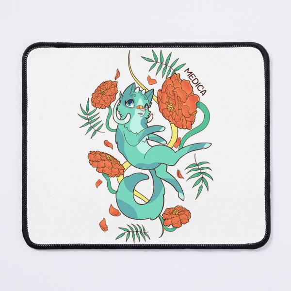 Item preview, Medica The Health Guardian Whimsical Magic Feline Art designed and sold by TypoEmporium.