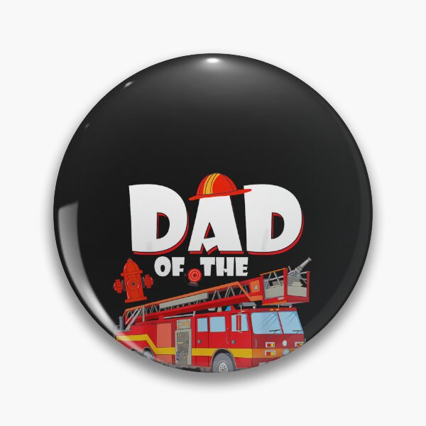 Item preview, Dad of The Birthday Boy Fire Truck Firefighter Daddy designed and sold by CriseldaBruning.