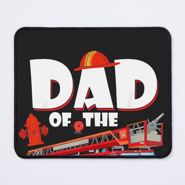Item preview, Dad of The Birthday Boy Fire Truck Firefighter Daddy designed and sold by CriseldaBruning.