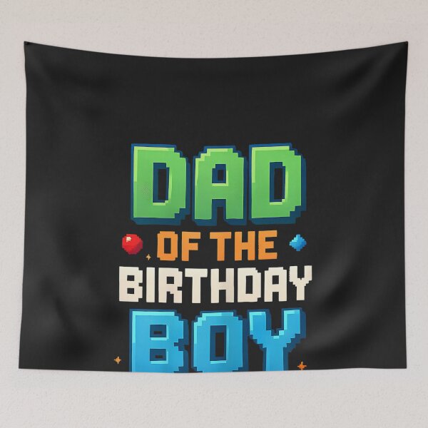 Item preview, Dad of the Birthday Boy Gamer Gaming Dad Video Game Party designed and sold by CriseldaBruning.