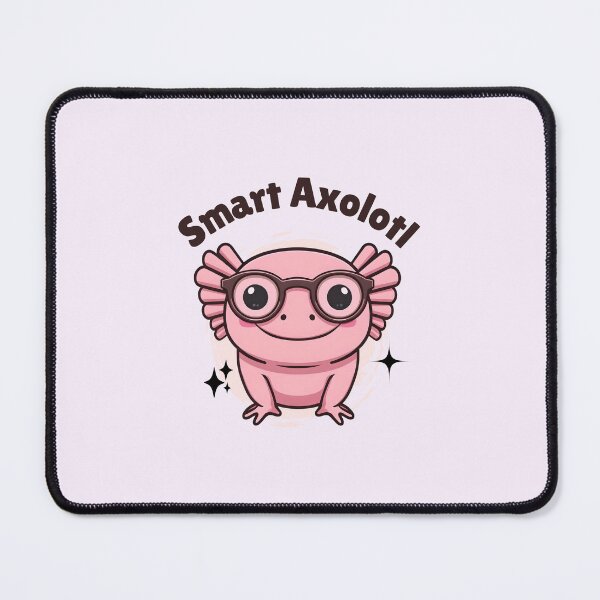 Item preview, Smart Axolotl Cute Kawaii designed and sold by yuki-hana.
