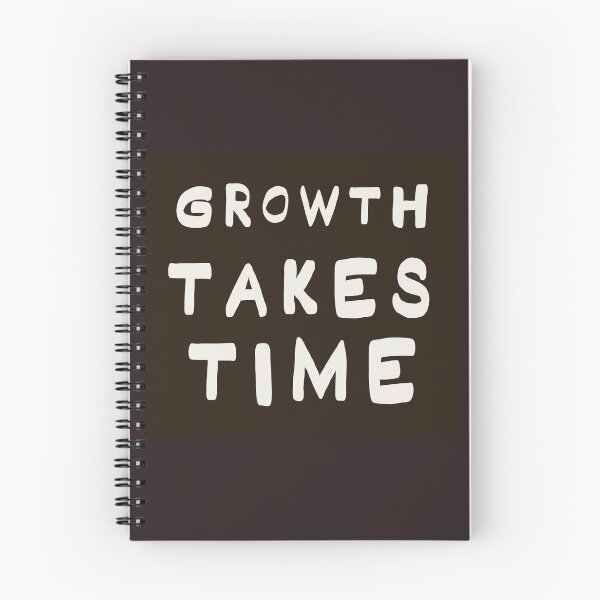 Item preview, Growth Takes Time Typography Design designed and sold by ErynRoseDesign.