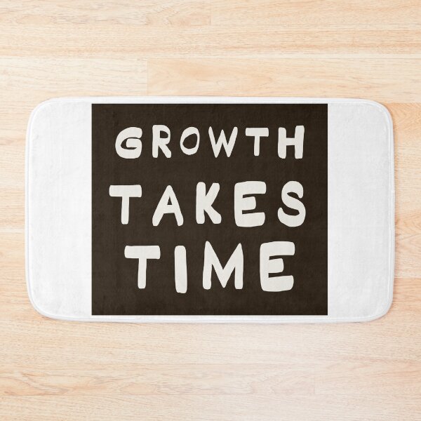Item preview, Growth Takes Time Typography Design designed and sold by ErynRoseDesign.