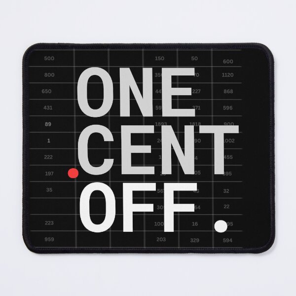 Item preview, One Cent Off Funny Accounting Audit Humor Design designed and sold by FCA SIR MERCH .