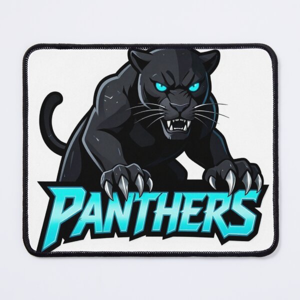 Item preview, Panthers Inspired Football Aesthetic Graphic Decal Design designed and sold by socialarmour.