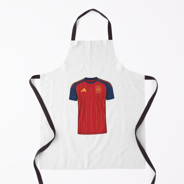 Item preview, Spain National Team Red Soccer Jersey designed and sold by rissershop.