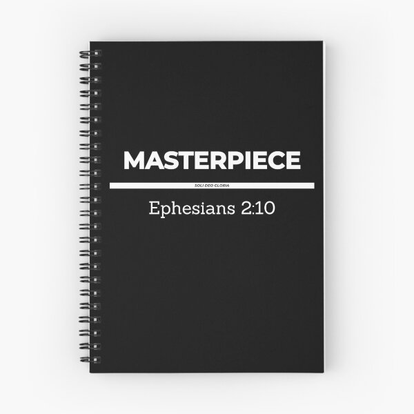Item preview, Masterpiece Ephesians 2:10 Bible Verse Christian Design designed and sold by Ken Chung.