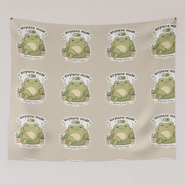 Item preview, Cute Smug Frog Sticker Funny Kawaii Minimalist Meme Design designed and sold by Digital_products_0111.