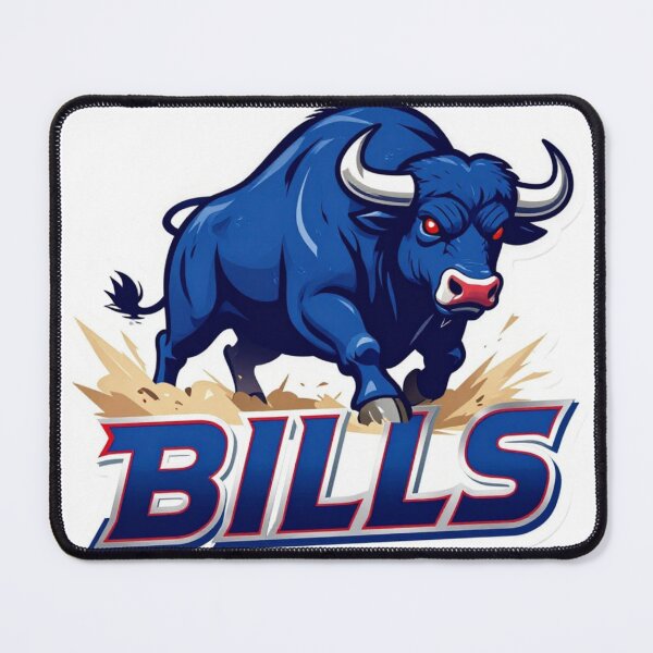 Item preview, Buffalo-Inspired Football Aesthetic Graphic Decal Design designed and sold by socialarmour.
