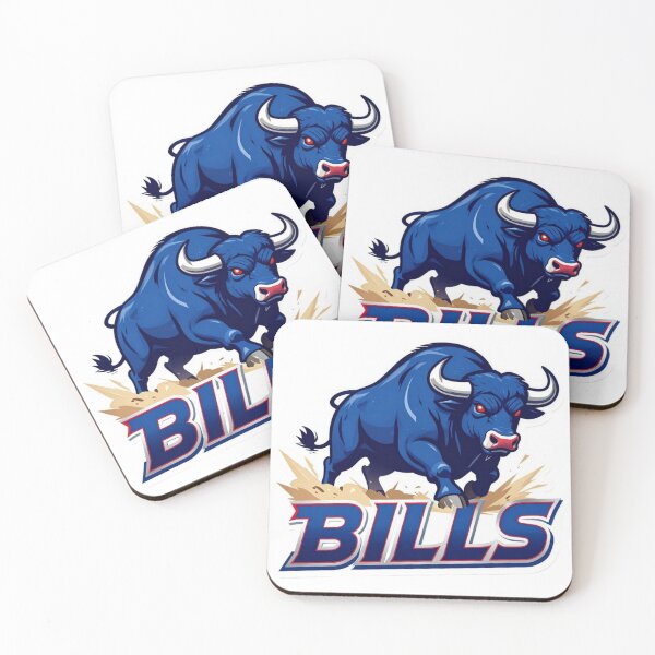 Item preview, Buffalo-Inspired Football Aesthetic Graphic Decal Design designed and sold by socialarmour.