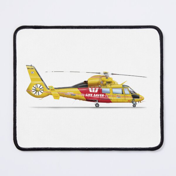 Item preview, AEROSPATIALE AS365N3 DAUPHIN 2 VH-LRH WESTPAC 2014 designed and sold by Grubby Fingers Aircraft Illustration.