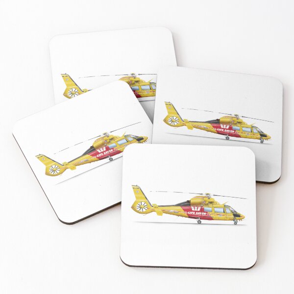 Item preview, AEROSPATIALE AS365N3 DAUPHIN 2 VH-LRH WESTPAC 2014 designed and sold by Grubby Fingers Aircraft Illustration.