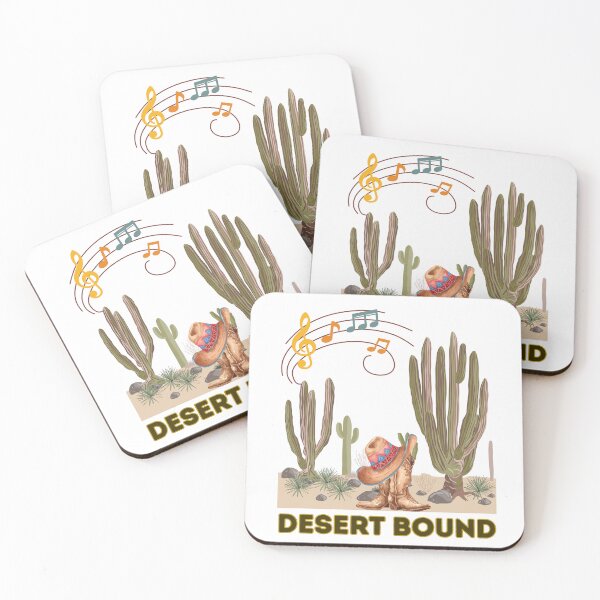 Item preview, Desert Bound.  Music Festival in the Desert.  Gift for a Country Music Fan, Country Music Lover. designed and sold by ShrimpAndGrits.