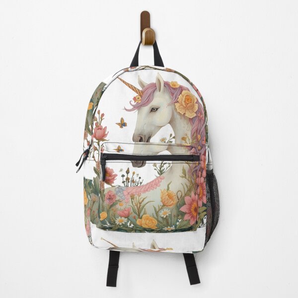 Item preview, The Last Unicorn Garden | Vintage Floral Fantasy Unicorn Art designed and sold by Mobile Cases Store.