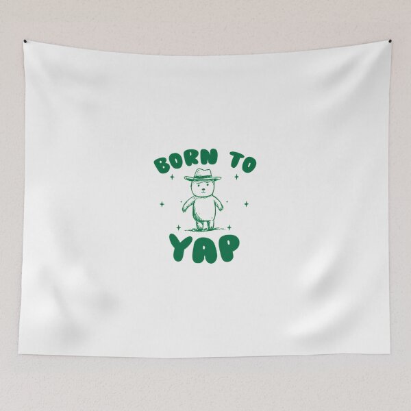 Item preview,  Born To Yap Y2K Style Shirt Retro Cartoon designed and sold by Phillipsalexan.