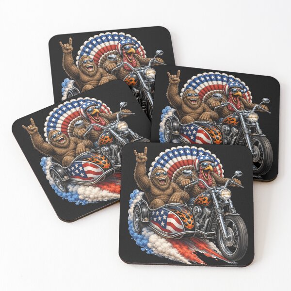 Item preview, Vintage Americana Bigfoot Turkey Ride designed and sold by FREENATION2026.