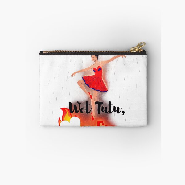 Item preview, Wet Tutu On Fire – Rain Ballet Aesthetic Graphic Design designed and sold by DOJA ⭐⭐⭐⭐⭐.