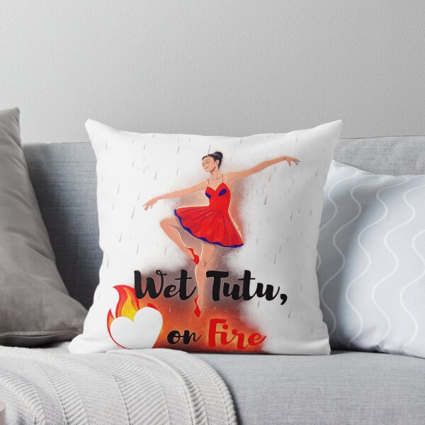 Item preview, Wet Tutu On Fire – Rain Ballet Aesthetic Graphic Design designed and sold by DOJA ⭐⭐⭐⭐⭐.