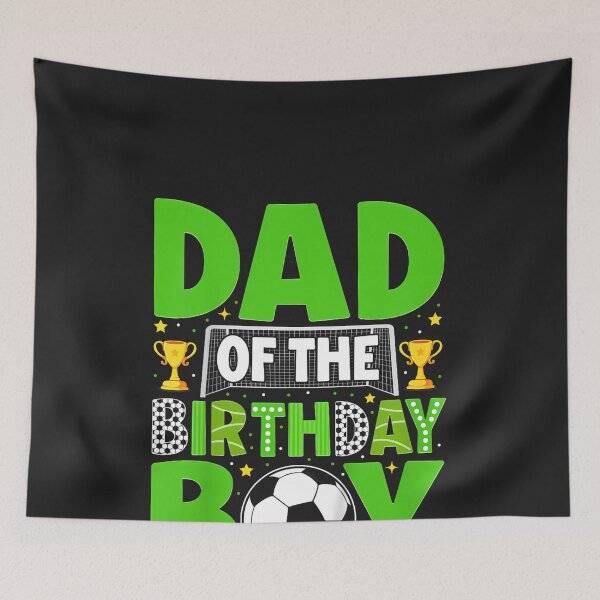 Item preview, Dad of The Birthday Boy Kids Matching Soccer Birthday Party designed and sold by CriseldaBruning.