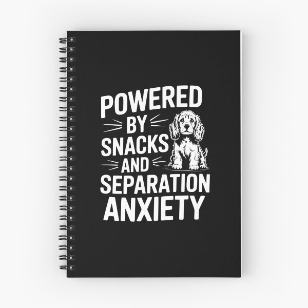 Item preview, Powered By Snacks And Separation Anxiety designed and sold by theartfulaspie.