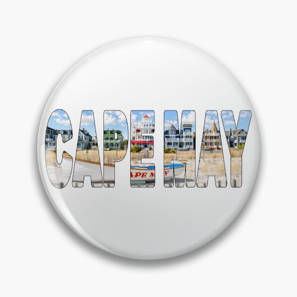 Item preview, CAPE MAY - New Jersey Delaware Bay Beach Boat and Victorian Houses designed and sold by Adam Gormley.