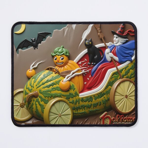 Item preview, Vintage Halloween Greeting designed and sold by Vicky Brago-Mitchell®.