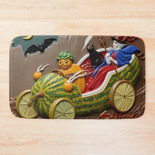 Item preview, Vintage Halloween Greeting designed and sold by Vicky Brago-Mitchell®.